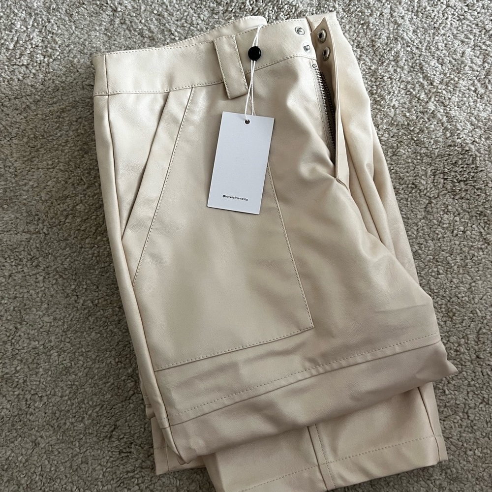 Livers and Friends Revolve leather pants - Picture 5 of 7
